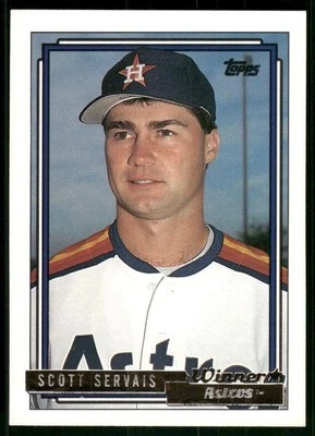 Scott Servais 1992 Topps Houston Astros #437 Near Mint or Better - Image 1 of 2