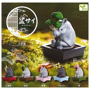 YELL Bonsai All 6 Types Set Full Comp Gacha Gacha Capsule Toy Collectible Japan - Picture 1 of 3
