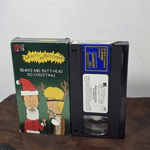 Beavis and Butt-Head Do Christmas VHS 1996 MTV Home Video Tested Working - Picture 1 of 10