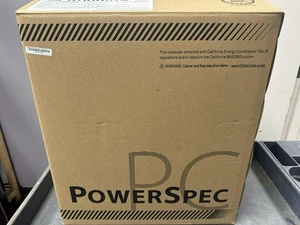 PowerSpec G235 Build 17867 Intel Core i5-12400F Asus Prime B660M-A AC D4 - Imagen 1 de 4