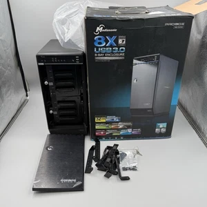 PROBOX Mediasonic 8 Bay 3,5" Festplattengehäuse USB 3.0 eSATA *BESCHÄDIGT* - Bild 1 von 20