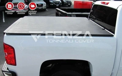 Soft Tri-Fold Tonneau Cover For For Toyota Tundra 2005-2015  6.5 ft. - Image 1 of 4