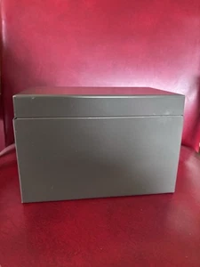 Vintage Buddy Products Steel Metal File Recipe Box for 5x7 Index Cards Retro - Bild 1 von 6