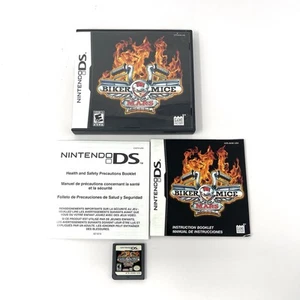 Biker Mice From Mars (Nintendo DS, 2007) CIB completo di custodia gioco manuale testato - Foto 1 di 5