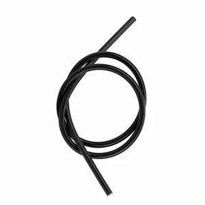 *Black 8mm Silicone Spark Ignition Cable Wire Car Accessory Replacements - Picture 1 of 12