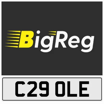 C29 OLE COLE COLIN COLES COL COLEEN PRIVATE REGISTRATION CHERISHED NUMBER PLATE - Image 1 of 4