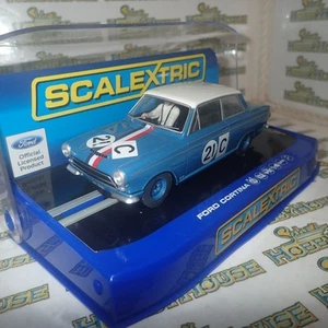 Scalextric C3670 - 1/32 Scale Ford Cortina GT 1964 Bathurst Ian & Leo Geogheg... - Foto 1 di 1