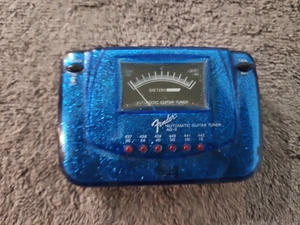 Fender Automatic Guitar Tuner AG-6 Blue (Battery Not Included) TESTED - Picture 1 of 3