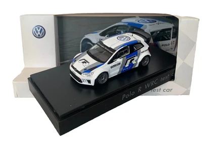 Auto di prova Volkswagen Polo R WRC - scala 1/43 - modellino VW Spark - Immagine 1 di 4