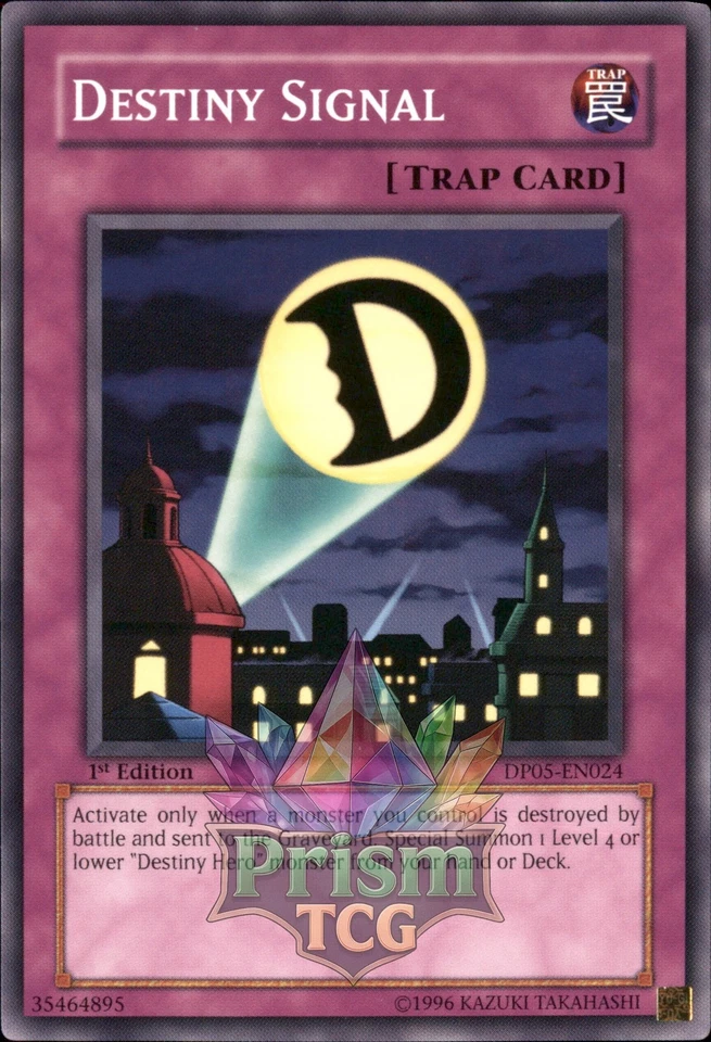 1st Ed Destiny Signal DP05-EN024 Yugioh - Image 1 of 1