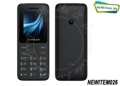TCL Onetouch 5041 - 4G Dual Sim Mobile Phone / Black / Unlocked to All Networks - Image 1 of 4