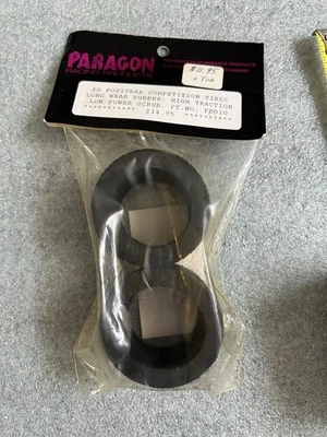 Paragon Racing Products 1/10 Pan Car Front Donuts Foam Tires Positrak RC10L HTF! - Image 1 of 4