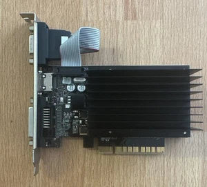 Graphics Card Palit NVIDIA GeForce GT 710 1GB NEAT7100HD06-2080H - Picture 1 of 4