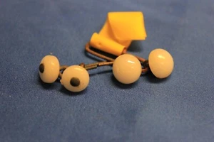 Antique Tiny pearl looking boot buttons set of 4. Approximately 1/4" wide - Picture 1 of 1