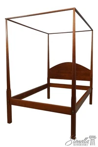 67986: Bench Made Cherry Full Size Canopy Poster Bed - Picture 1 of 14