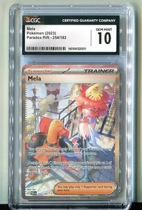Pokemon Paradox Rift Mela Special Illustration Rare CGC Gem Mint 10 254/182 - Picture 1 of 2