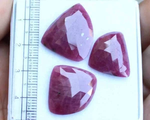 40.40 Ct 18*22 mm 100% Natural Brolite Top Collection Blood Red Ruby GEMSTONE - Picture 1 of 4