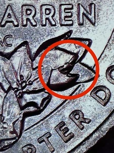 2022 P. NINA OTERO WARREN Reverse Die Chip Error Leaf 773005. - Picture 1 of 4