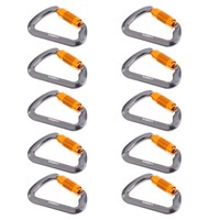 Lots 5 Heavy Duty Carabiner Clips Twist Lock for Hammock Tree Arborist