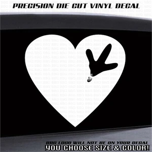 Calcomanía adhesiva de vinilo con huellas de pavo Love My Pet ventana coche granja familiar - Imagen 1 de 4