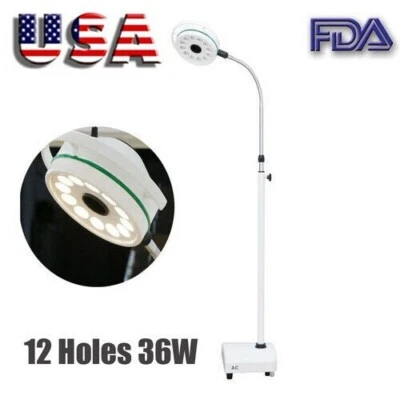 Luz LED móvil de examen médico quirúrgico 36W de pie A++ Foto 1 de 4