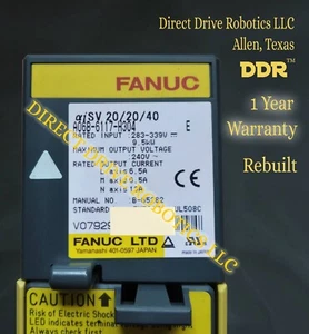 **Garantía de 12 meses**RECONSTRUIDO**PROBARNOS UNA VEZ**CAMBIO** Fanuc A06B-6117-H304 - Imagen 1 de 9