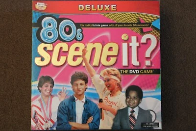 80'S SCENE IT? THE DVD BOARD GAME - DELUXE EDITION - NEW - FAMILY PARTY GAME - Image 1 of 4
