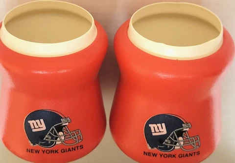 NFL New York Giants Can Cooler, Coozie, Koozie, NEW (Set of 2) Cover