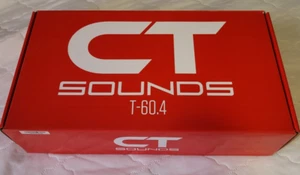 CT Sounds T-60.4 New in box! JL Audio Alpine JBL Kenwood PPI Pioneer Arc Audio - Picture 1 of 6
