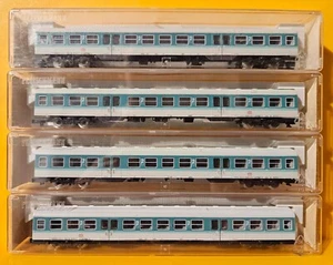 Fleischmann 4x 7439 vagón intermedio DB para tren 7438 - Imagen 1 de 3