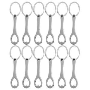 12 Pezzi Portachiavi Gettone Shopping Appeso Portachiavi Carrello Portatile Rimuovi - Foto 1 di 12