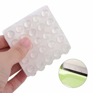 Buffer Pads Furniture Door/Drawer Domed Anti Slam damper Cushion, 10mm x 3mm - Picture 1 of 2