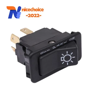 3 Position 5 Pin Headlight Rocker Switch Fit for International 8100 1661234C3 - Picture 1 of 8