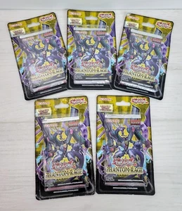 Yugioh Phantom Rage Booster Pack Lot Of (5) SEALED! - Picture 1 of 3