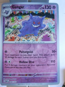 131PK094r - Gengar- 94/165 - Scarlet & Violet 151 - Rare Reverse - Picture 1 of 2