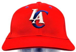 LOS ANGELES CLIPPERS MÜTZE KAPPE TAILLIERT ADIDAS ROT NBA LOGOMAN GRÖSSE L/XL HERREN - Bild 1 von 6