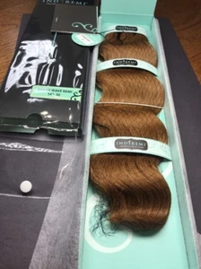 IndiRemi® Virgin Remi Hair Weave_OCEAN_WAVE_WEAVING_14”_#30 - Picture 1 of 3