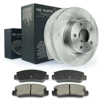 Disques de Frein 251mm Plein Garnitures Arrière pour Lancia Delta I 831 HF - Photo 1/2