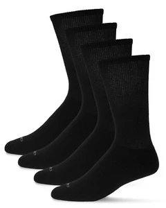 Tru Fit Pillow Soft Crew Socks Size 9 - 11 / 4 Pairs - Picture 1 of 1