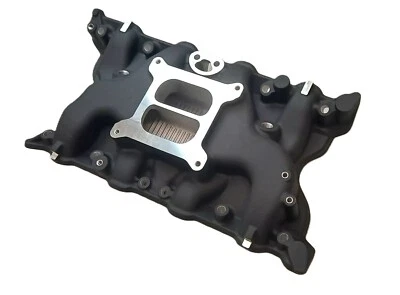 Ford 302 351  Cleveland Performer Style Intake Manifold Black Idle-5500 Rpm 2750 - Image 1 of 3