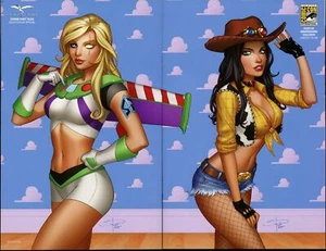 Grimm Fairy Tales 2018 Cosplay Special (E cover) SDCC 2018 wraparound cover - Picture 1 of 7