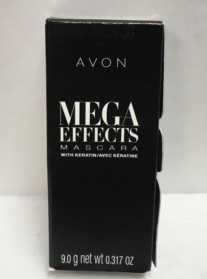 Avon Mega Effects Mascara .317 oz  Black - Fast Shipping NEW IN SEALED BOX - Image 1 of 4