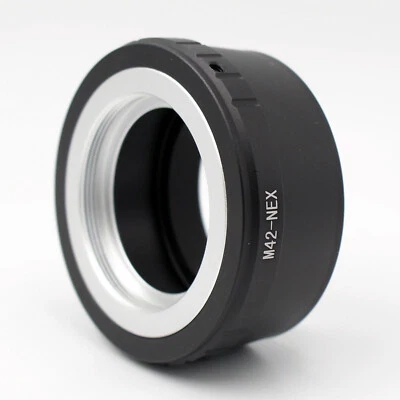M42-NEX Adapter For M42 Lens to Sony E Mount Camera NEX-7 A5000 A6000 A6300 A7 - Image 1 of 4