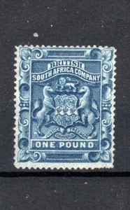 Rhodesia 1892-93 £1 SG 10 MH - Picture 1 of 1
