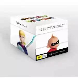 Disney Pixar - The Ultimate Collection 4K Ultra HD Bluray CONJUNTO DE CAJA SELLADO no DVD - Imagen 1 de 4