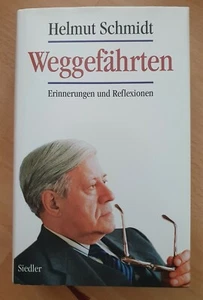 Handsigniertes Buch "Weggefährten" von Altbundeskanzler Helmut Schmidt - Bild 1 von 3