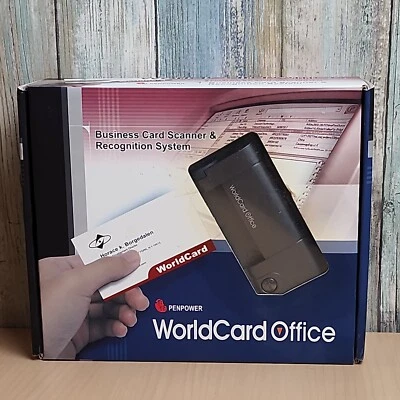 Penpower Worldcard Office Business Card Scanner & Recognition System - Image 1 of 4