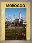 1988 Moroccan Morocco National Tourist Office Travel Poster Mohammad V Square