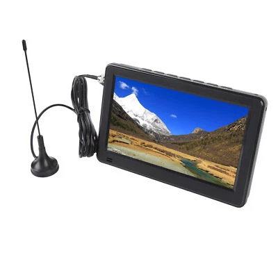 6 Inch Portable TV Color TFT LED USB Port Rechargeable Battery Operated Kit - Image 1 of 4