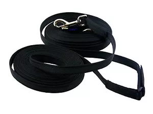 Empuñadura de goma oficial Libby's de riego largo riendas gatillo negro 3, 4, 5, 6 y 7 m - Imagen 1 de 2